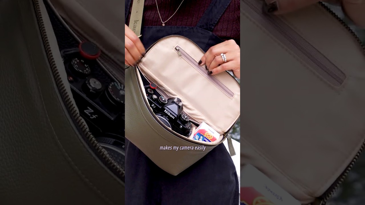📸 The BEST (and cutest) Crossbody Camera Sling || Kamrette Versa