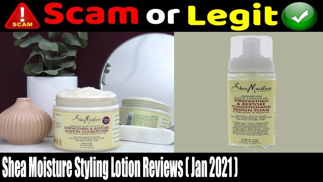Shea Moisture Styling Lotion Reviews {January 2021} Watch the Complete