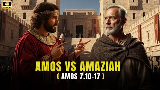 47 Amos vs. Amaziah – The Prophet's Confrontation at Bethel | Amos 7:10-17 Explained #biblestory