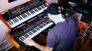 Analog & Modular Live Eurorack Jam // Juno-106, Prophet Rev2, Moog DFAM, Moog Mother32