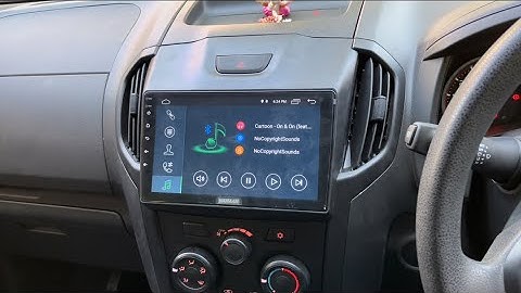 Isuzu D-MAX Android Player Installation | Infinity Reference Coaxial | Blaupunkt Camera | 9144108110