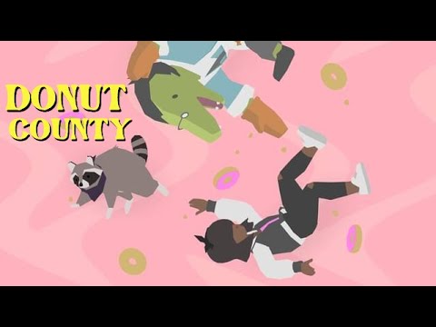 Видео: Donut County (1) Заглатываем все в дыру!