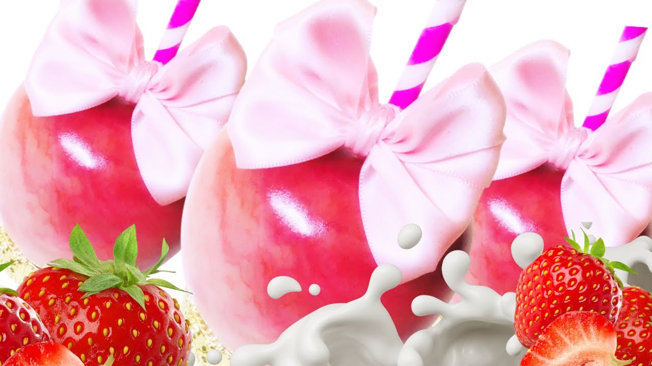 How to Make Strawberry Cream Candy Apples Bows! YouTube