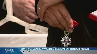 11 World War II veterans receive French Order of the Legion of Honor