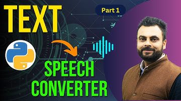 Text to speech converter Part 1 | Python Project TTS