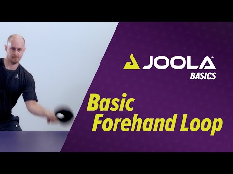 Learn How to Do a Forehand Loop for Table Tennis Beginners | JOOLA Basics