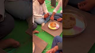 घी की मनवार 😍 #desi #ghee #rajasthan #khana #food #youtubeshorts #food