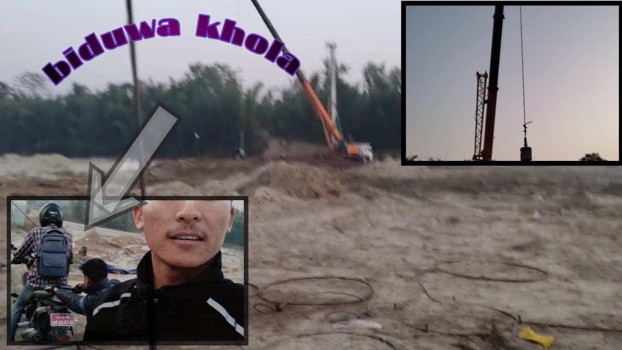 \\biduwa bridge at chula chuli -5\\ bikasko mul futdei hamro gau ma 🇳🇵