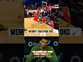WERE SWEEPING OKC - WEMBY 😤 #nba #oklahomacitythunder #sanantoniospurs #wembanyama #nbaplayoffs