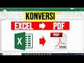 Cara Mengubah File EXCEL menjadi PDF agar Tidak Terpotong || Tutorial Excel Bahasa Indonesia