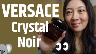 Best dark gothic mysterious sensual scent Versace Crystal Noir EDT | Perfume Review 2020