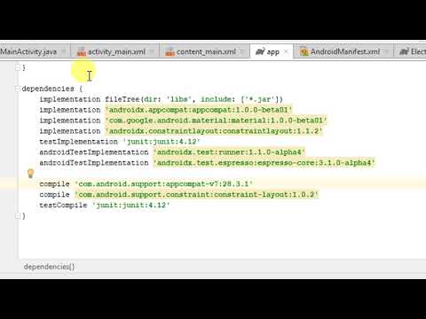 Configuration 'compile' is obsolete and has been replaced with 'implementation' and 'api'