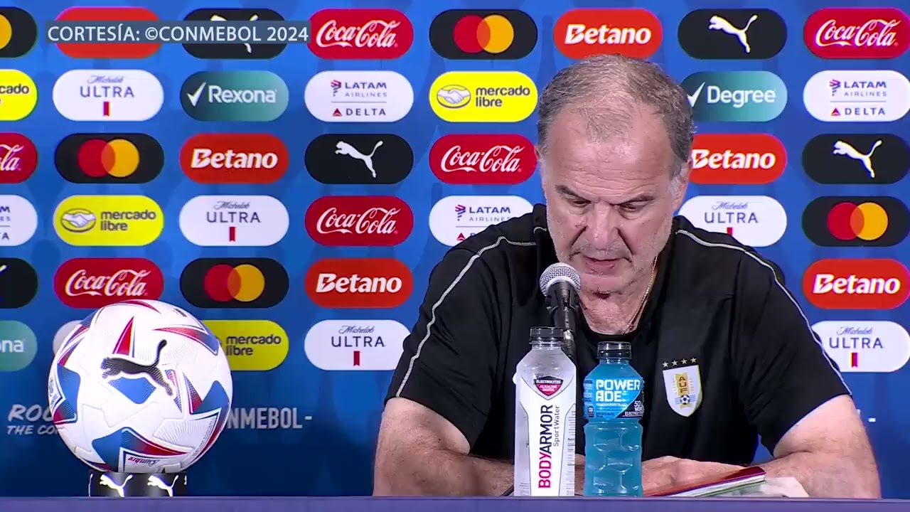Conferencia Marcelo Bielsa (22 – 06 – 2024) Previo Debu… — Transcript