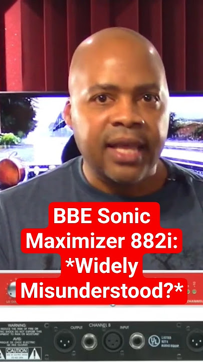 BBE Sonic Maximizer 882i EXPOSED #shorts #SonicMaximizer #BBE #musicproduction #musicproducerstudio