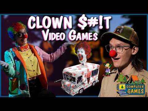 Clown Video Games 🏕️ Camp Computer Games