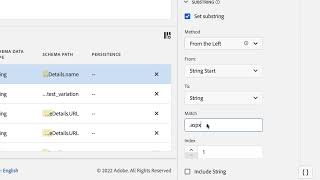Dimension Substrings in Customer Journey Analytics