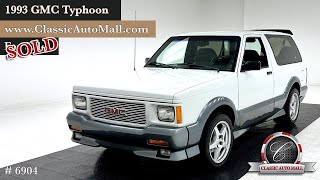 Rare 1 of 115 1993 GMC Typhoon - Sold - Consignments at Classic Auto Mall, Morgantown PA #automall