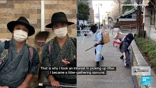 Japan’s litter-collecting Samurai help keep Tokyo's streets sparkling clean • The Observers