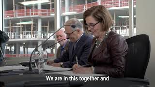 Relaunching the I-5 bridge Replacement Project with Governor Brown
