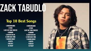 Greatest Hits Of Zack Tabudlo Playlist  Top 100 Artists To Listen In 2024