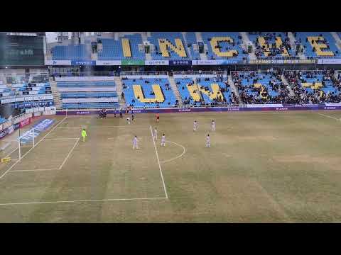 [20220313] 인천유나이티드 vs 김천상무, 무고사 선제골