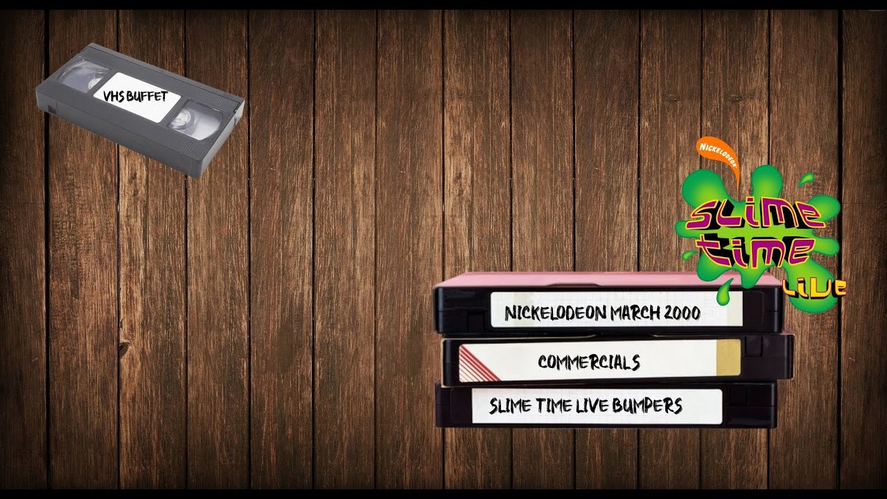 Nickelodeon March 2000 Commercials With Slime Time Live Bumpers