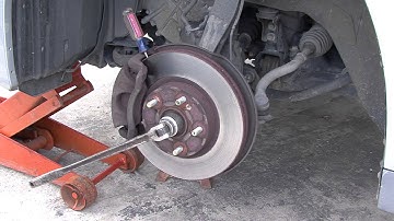 How to make getting your CV axle nut off easier