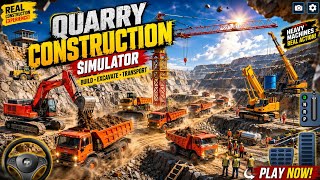 Real Construction Simulator 3D  JCB Excavator Driving Game - Android Gameplay screenshot 3