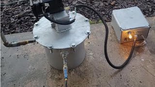 Running the Microwave Pyrolysis Reactor (Turning Plastic into Fuel!)