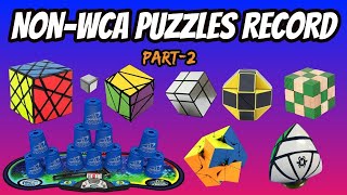 Non WCA Puzzles Record | Part - 2//Rubik Studio//