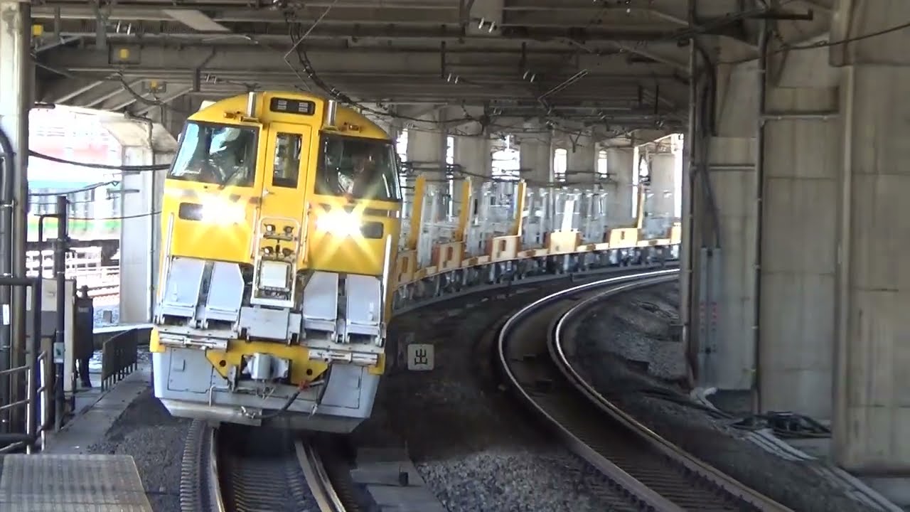 2025年4月16日　キヤE195系　LT3編成　上沼垂工臨　赤羽　通過