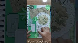 Journal as a beginner with DIY journal supplies ✨|#asmr #asthetic #journal #satisfying #trending
