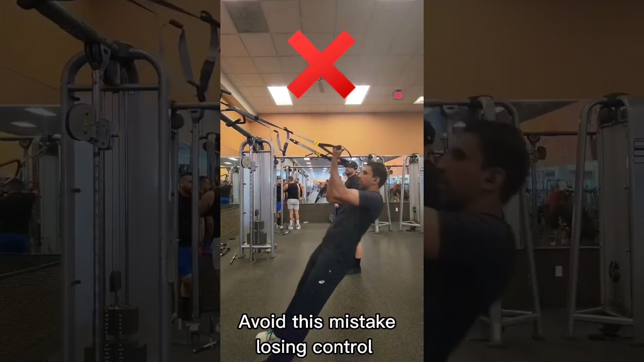 Stop doing TRX Bicep Curl Like This! 