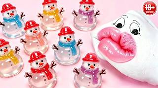 ASMR hand mukbang | Twisted Jelly | Gift Box Filled Chocolate | Crispy River Shrimp #asmr #stressrel