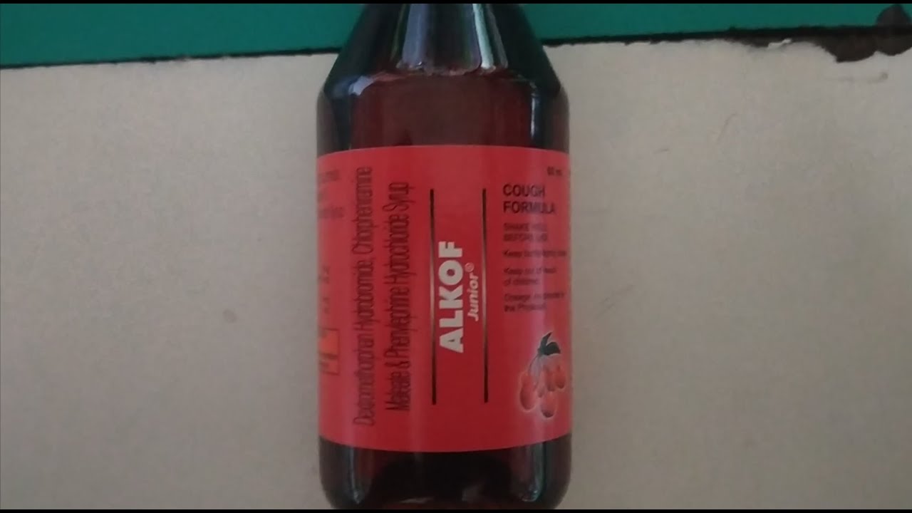 Alkof Junior syrup full information in Hindi,छोटे बच्चों की खांसी की