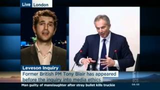 Blair fronts Leveson inquiry