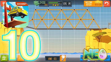 Build A Bridge: Gameplay Walkthrough Part 10 - Hard Level (iOS, Android)