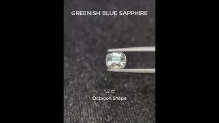 Natural greenish blue Sapphire 1.2 ct 💎