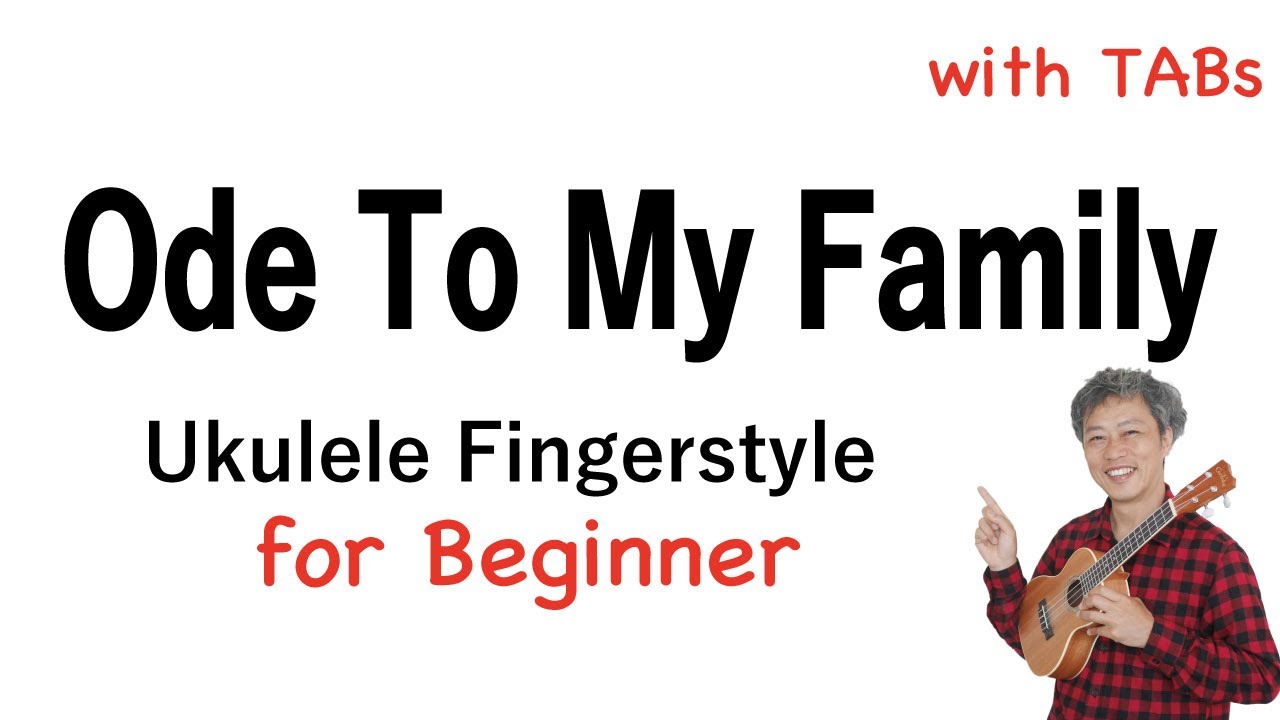 Ode To My Family (The Cranberries) - Beginner [Ukulele Fingerstyle] Play-Along with TABs