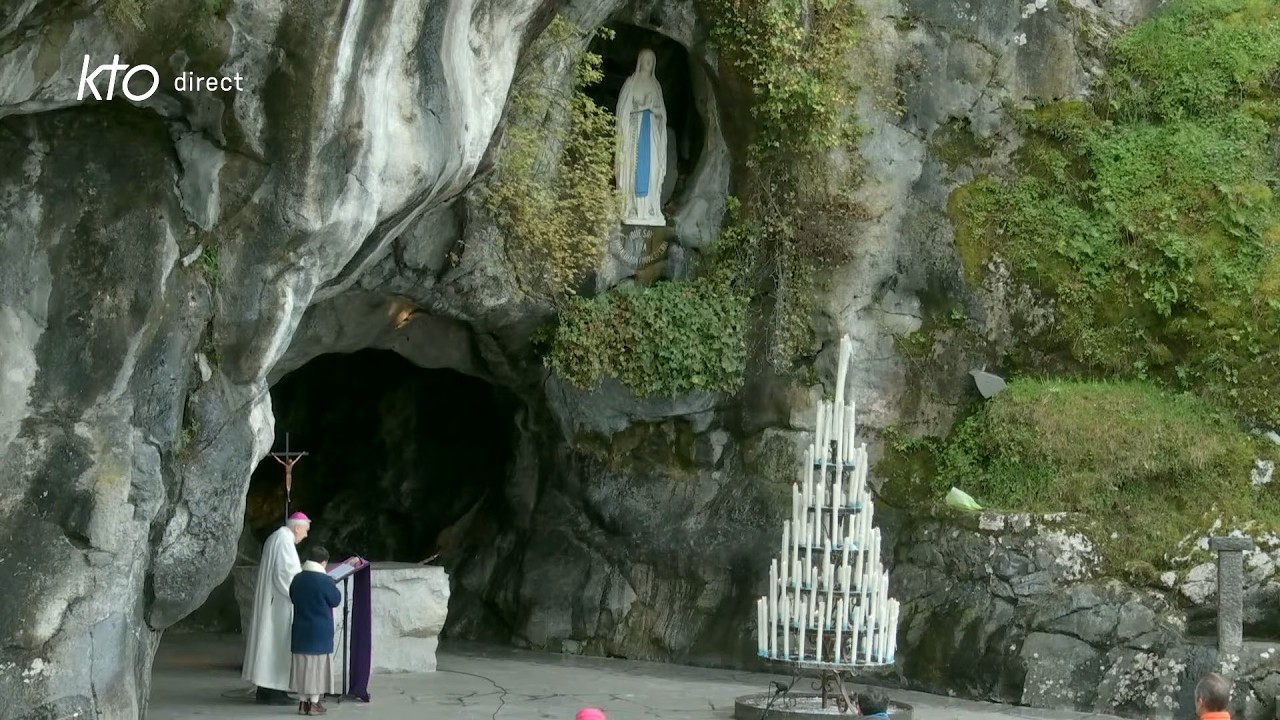 Chapelet du 8 mars 2026 à Lourdes