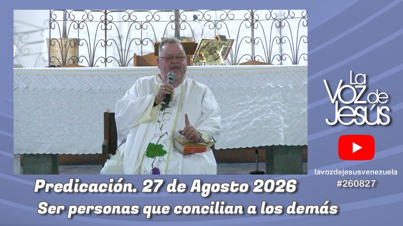Predicación del Monseñor Roberto Sipols para La Voz de Jesús

Para más información de nuestro ministerio y redes sociales, visita https://linktr.ee/lavozdejesus

#sipols #lvdj #lavozdejesus #catolicos