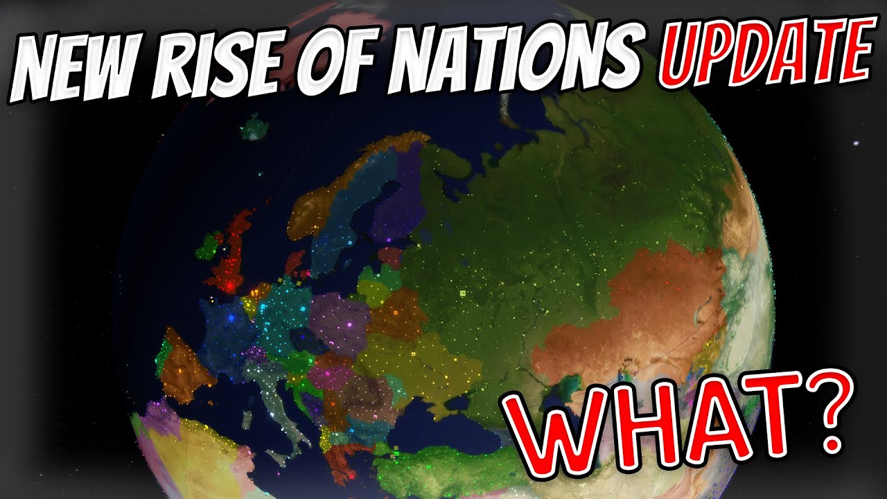 NEW HUGE Rise of Nations UPDATE IS OUT 