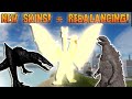 NEW SKINS! + REBALANCING UPDATE! | Roblox Kaiju Universe