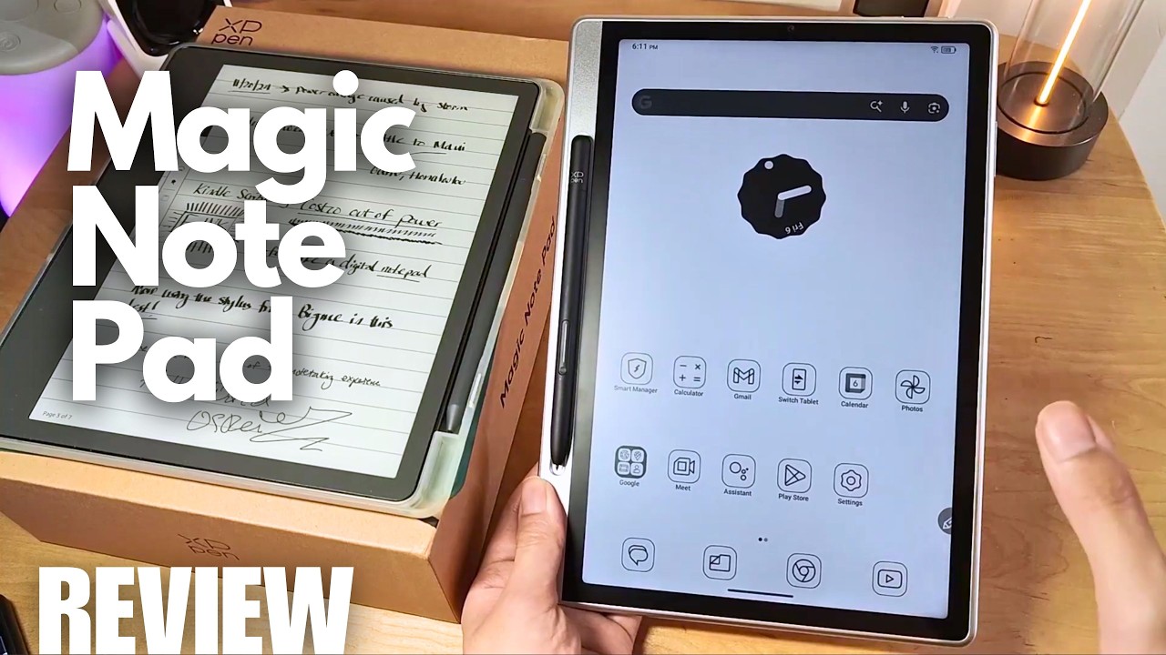 REVIEW: XPPen Magic Note Pad | Paper-like Drawing Android Tablet
