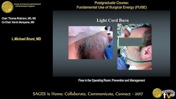 Fires in the O.R.: Prevention & management