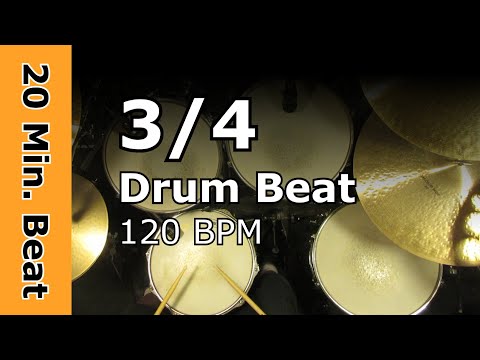 3/4 Drum Loop 120 BPM