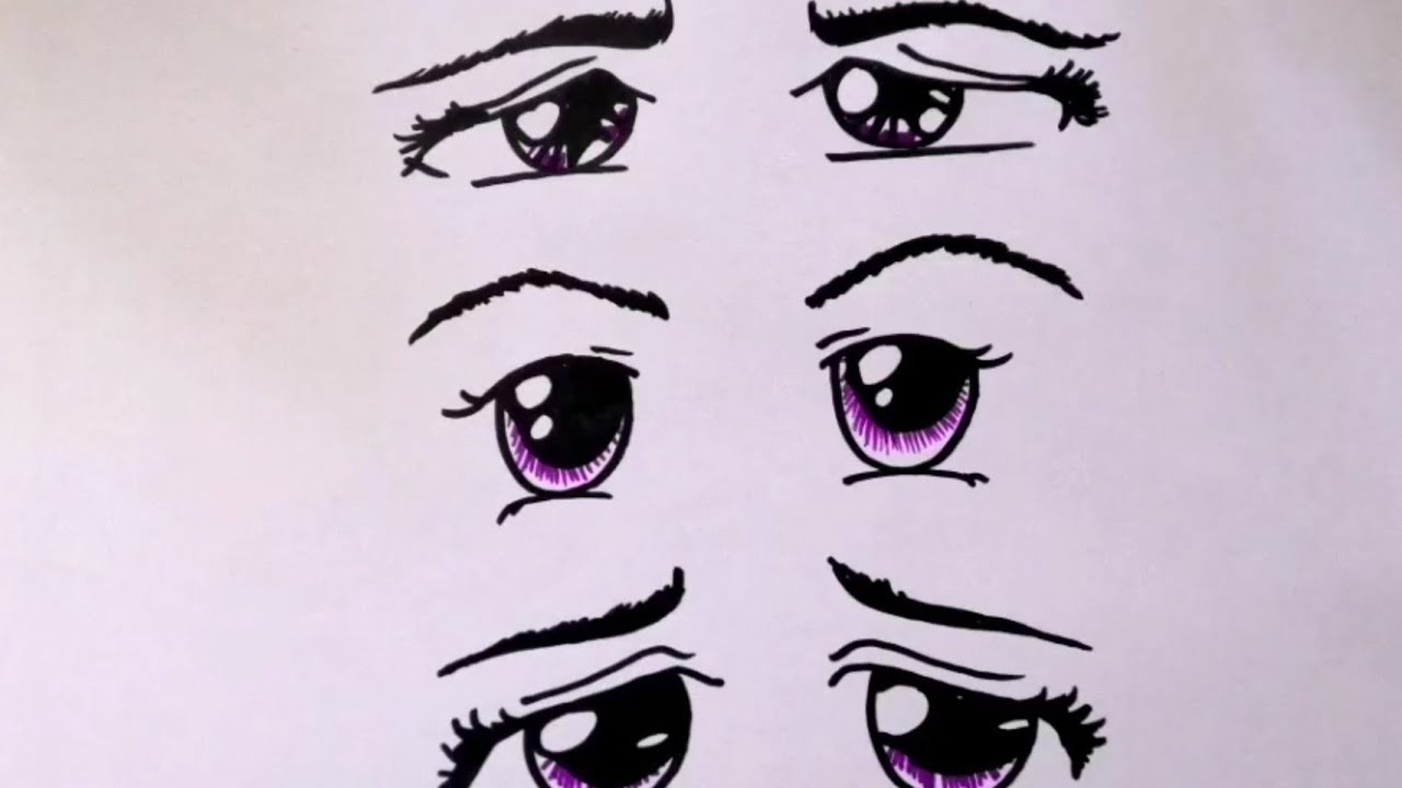 Eyes 3d Anime Sad Tumblr Japan Beautiful Глаза Аниме  Sad Anime Eyes   Free Transparent PNG Clipart Images Download