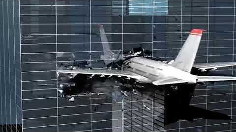 plane crash with 3dmax reactor and fume fx test