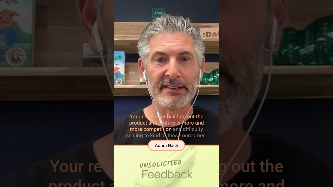 Adam Nash's Spicy Take on Challenging Conventional Wisdom in FinTech [Unsolicited Feedback]