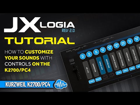 KURZWEIL K2700 / PC4 ♫ 24 Custom Sounds ▻ JX LOGIA Rev2